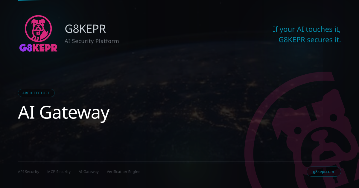 AI Gateway | G8KEPR